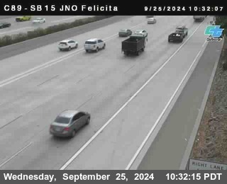 SB 15 at Felicita Road