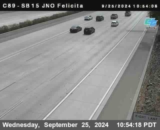 SB 15 at Felicita Road