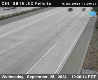 SB 15 at Felicita Road