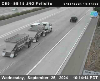 SB 15 at Felicita Road