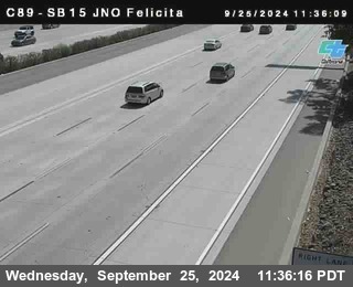 SB 15 at Felicita Road