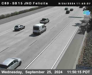 SB 15 at Felicita Road