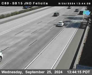 SB 15 at Felicita Road