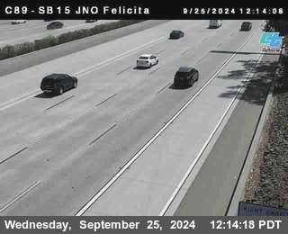 SB 15 at Felicita Road