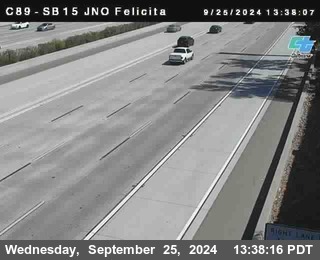 SB 15 at Felicita Road