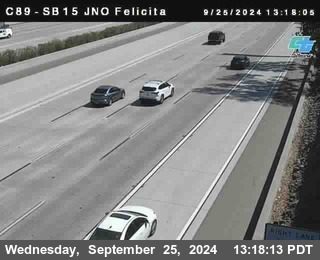 SB 15 at Felicita Road