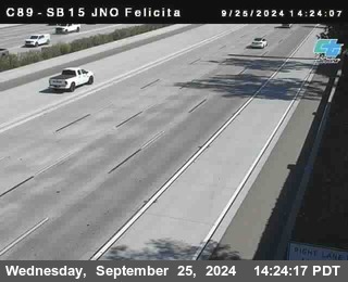 SB 15 at Felicita Road