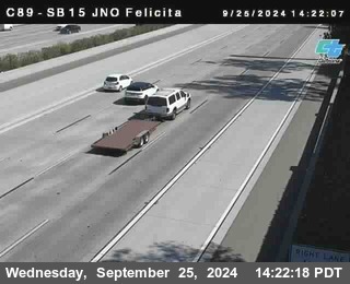 SB 15 at Felicita Road