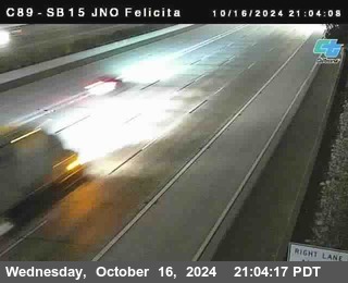 SB 15 at Felicita Road