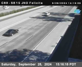 SB 15 at Felicita Road