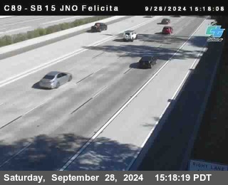 SB 15 at Felicita Road