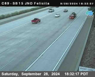 SB 15 at Felicita Road