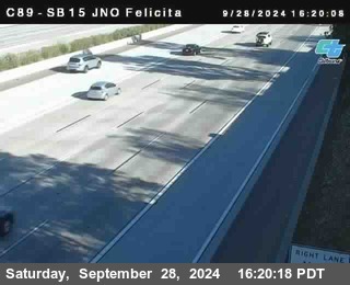 SB 15 at Felicita Road