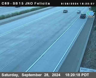 SB 15 at Felicita Road