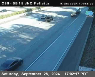 SB 15 at Felicita Road