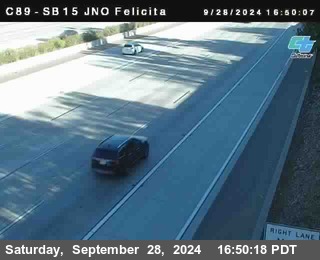 SB 15 at Felicita Road