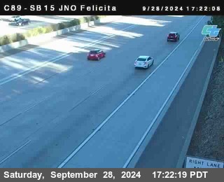 SB 15 at Felicita Road