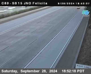 SB 15 at Felicita Road