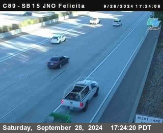 SB 15 at Felicita Road