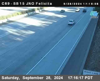 SB 15 at Felicita Road