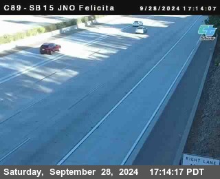 SB 15 at Felicita Road