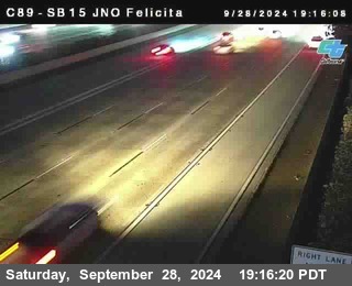 SB 15 at Felicita Road