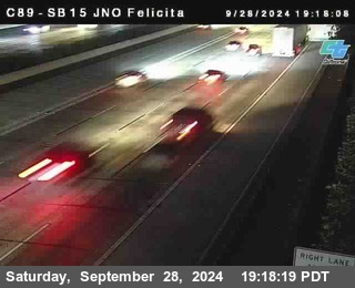 SB 15 at Felicita Road