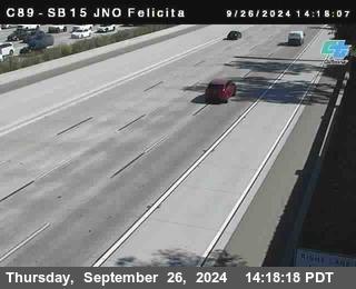 SB 15 at Felicita Road