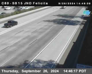 SB 15 at Felicita Road