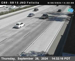 SB 15 at Felicita Road