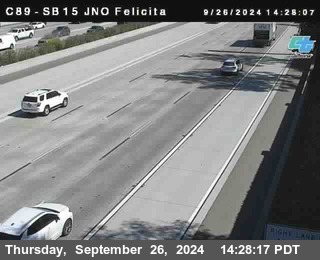 SB 15 at Felicita Road