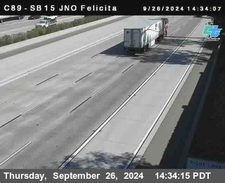 SB 15 at Felicita Road