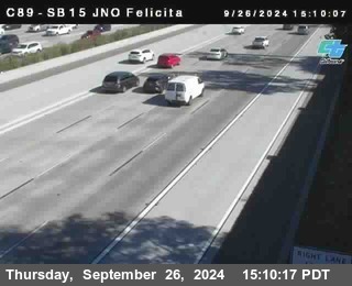 SB 15 at Felicita Road