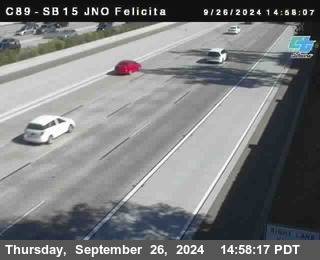 SB 15 at Felicita Road