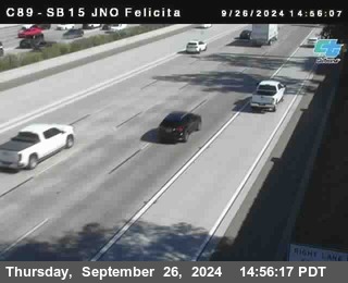 SB 15 at Felicita Road