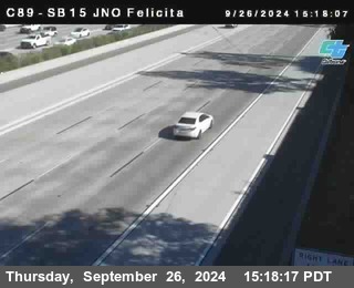 SB 15 at Felicita Road