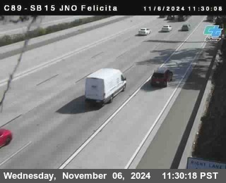 SB 15 at Felicita Road