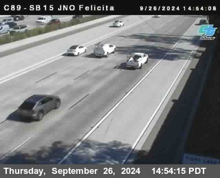 SB 15 at Felicita Road