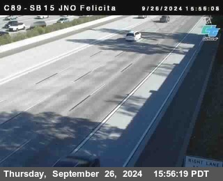 SB 15 at Felicita Road