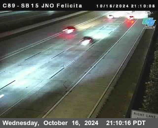 SB 15 at Felicita Road