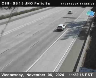 SB 15 at Felicita Road