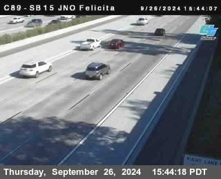 SB 15 at Felicita Road