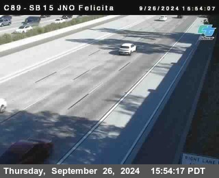 SB 15 at Felicita Road