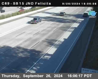 SB 15 at Felicita Road