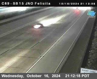 SB 15 at Felicita Road