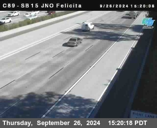 SB 15 at Felicita Road