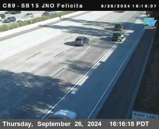 SB 15 at Felicita Road