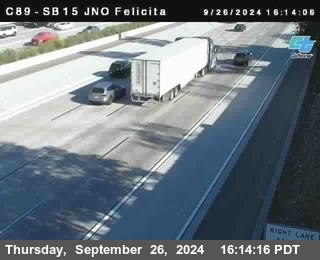 SB 15 at Felicita Road