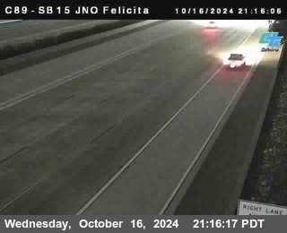 SB 15 at Felicita Road