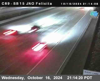 SB 15 at Felicita Road